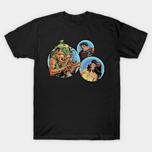 Vintage Comic Book Science Fiction Art T-Shirt